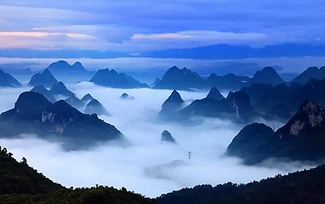 La mer de nuage au mont Yao
